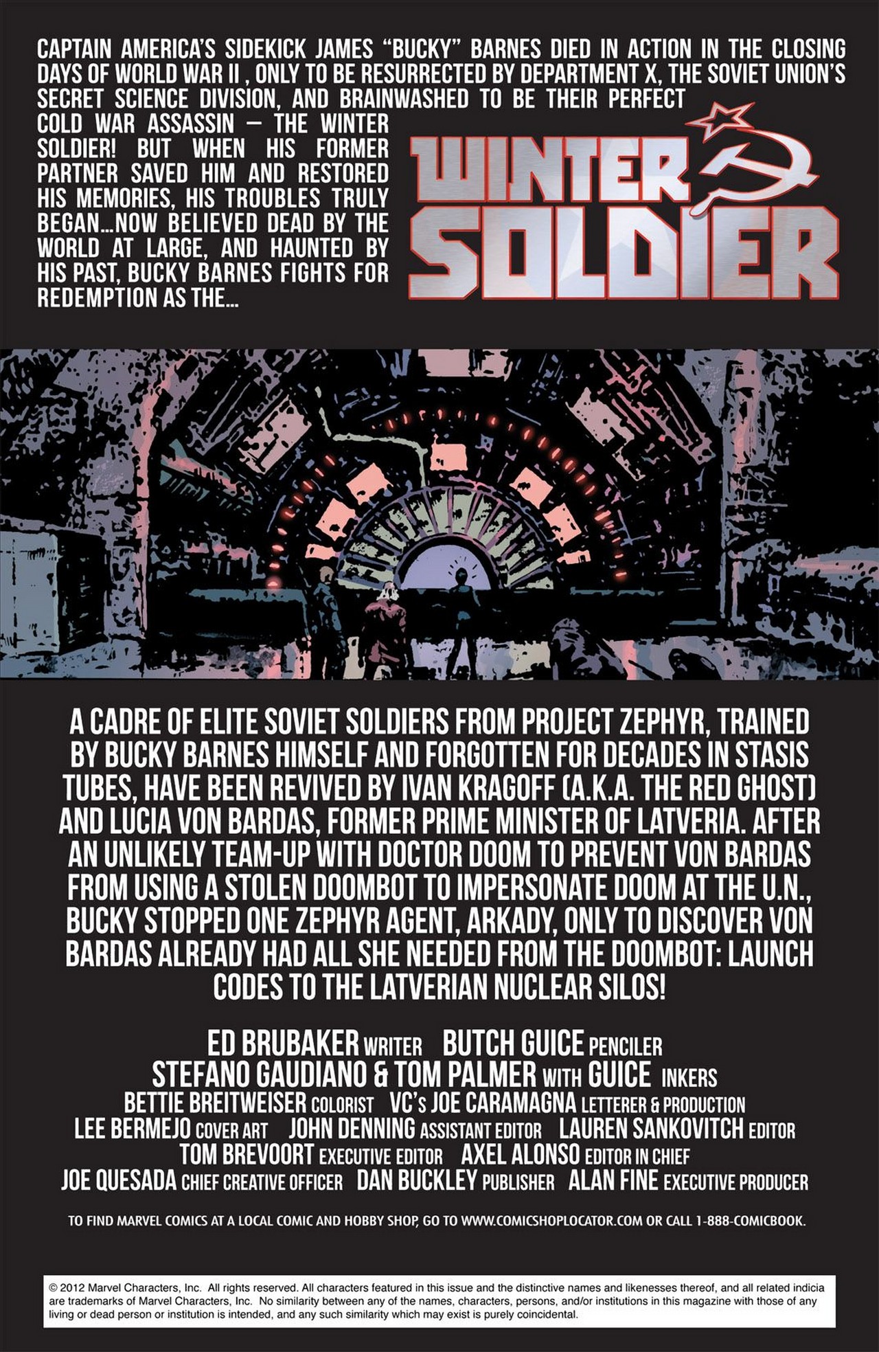 Read online Winter Soldier comic -  Issue #5 - 2