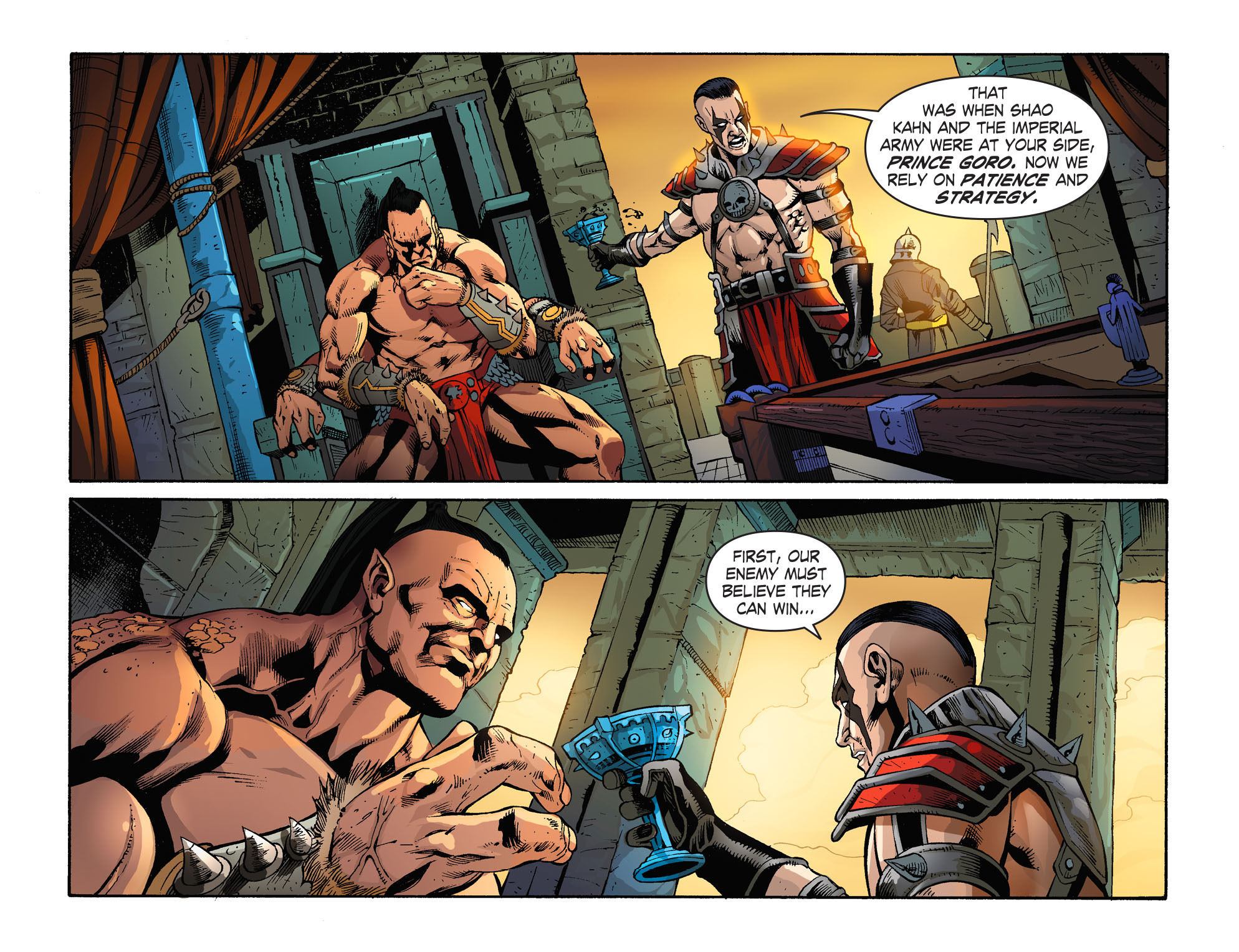 Read online Mortal Kombat X [I] comic -  Issue #7 - 10