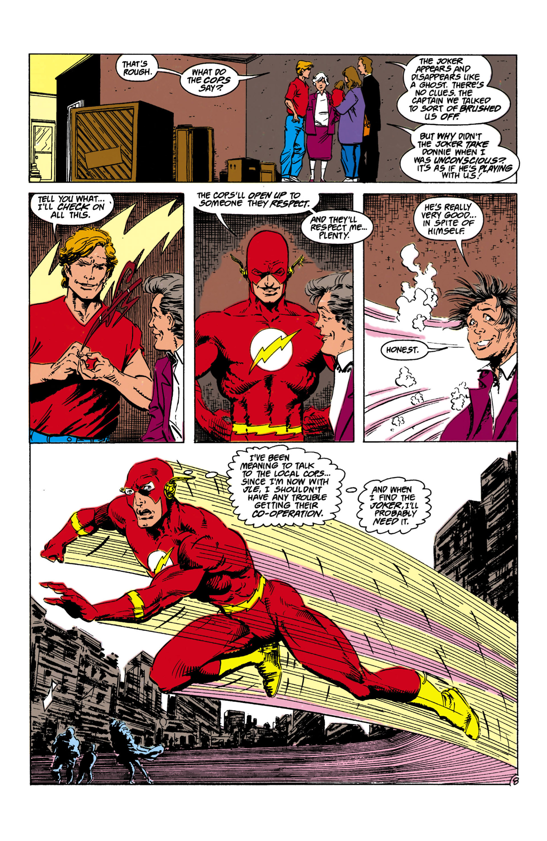 The Flash (1987) issue 33 - Page 9
