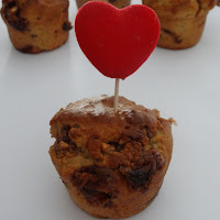  Muffins de snickers e manteiga de amendoim