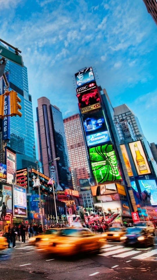 Times Square New York  Galaxy Note HD Wallpaper