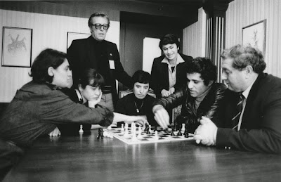Lucerne, 1982. Olympiade d’échecs avec Kasparov