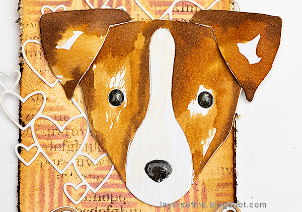 Layers of ink - Jack Russell Tag Tutorial by Anna-Karin Evaldsson.