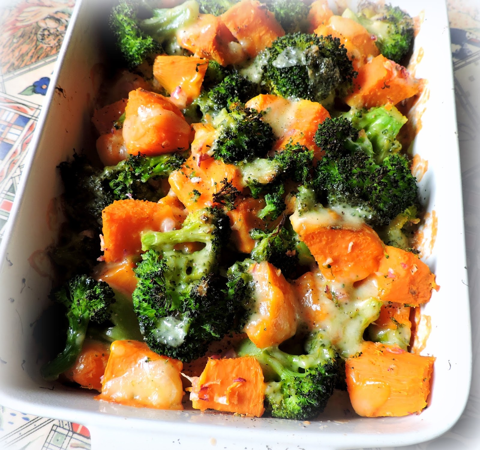 Sweet Potato, Broccoli & Cheese Bake The English Kitchen