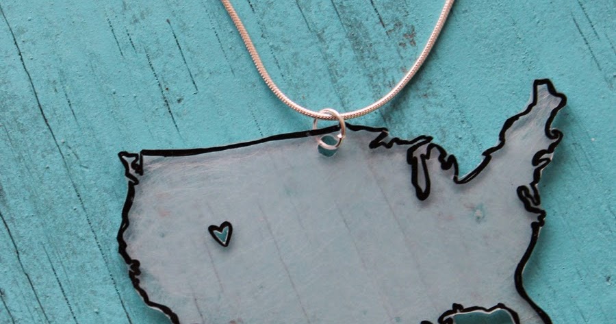 Love my STATE or USA DIY Jewelry!