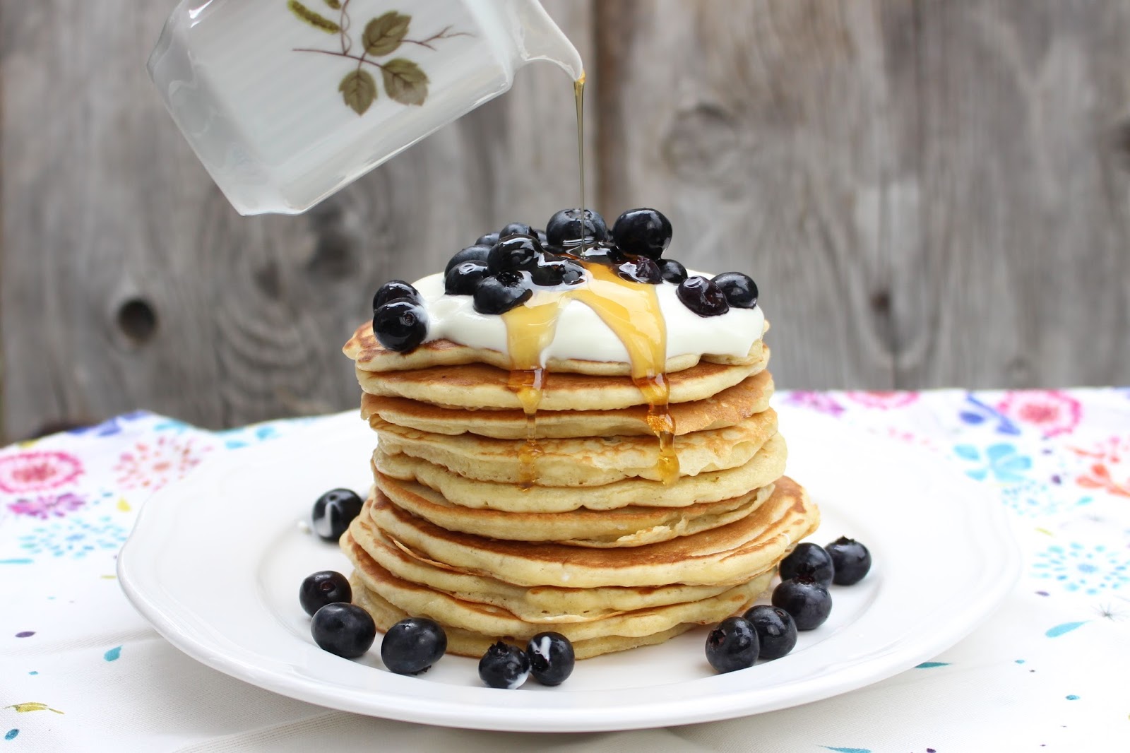 Buttermilch-Pancakes | fluffig und lecker - Mrs Flury - gesunde Rezepte