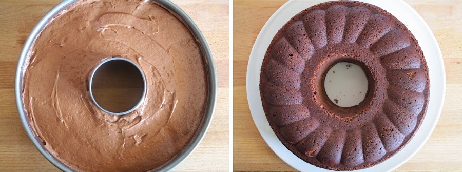 Bizcocho 4 cuartos de chocolate y vino tinto (Siempredulces) - Elaboración Paso 4