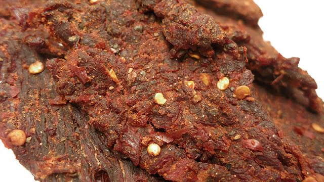 hot beef jerky