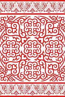 seamless chinese tile texture