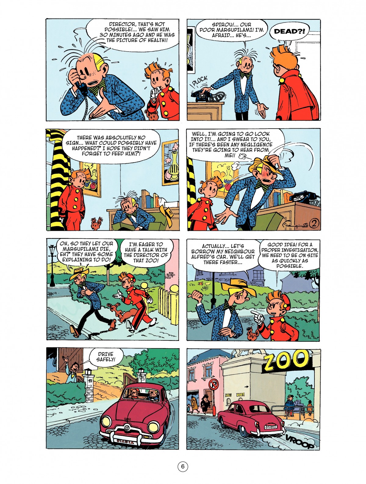 Read online Spirou & Fantasio (2009) comic -  Issue #5 - 6