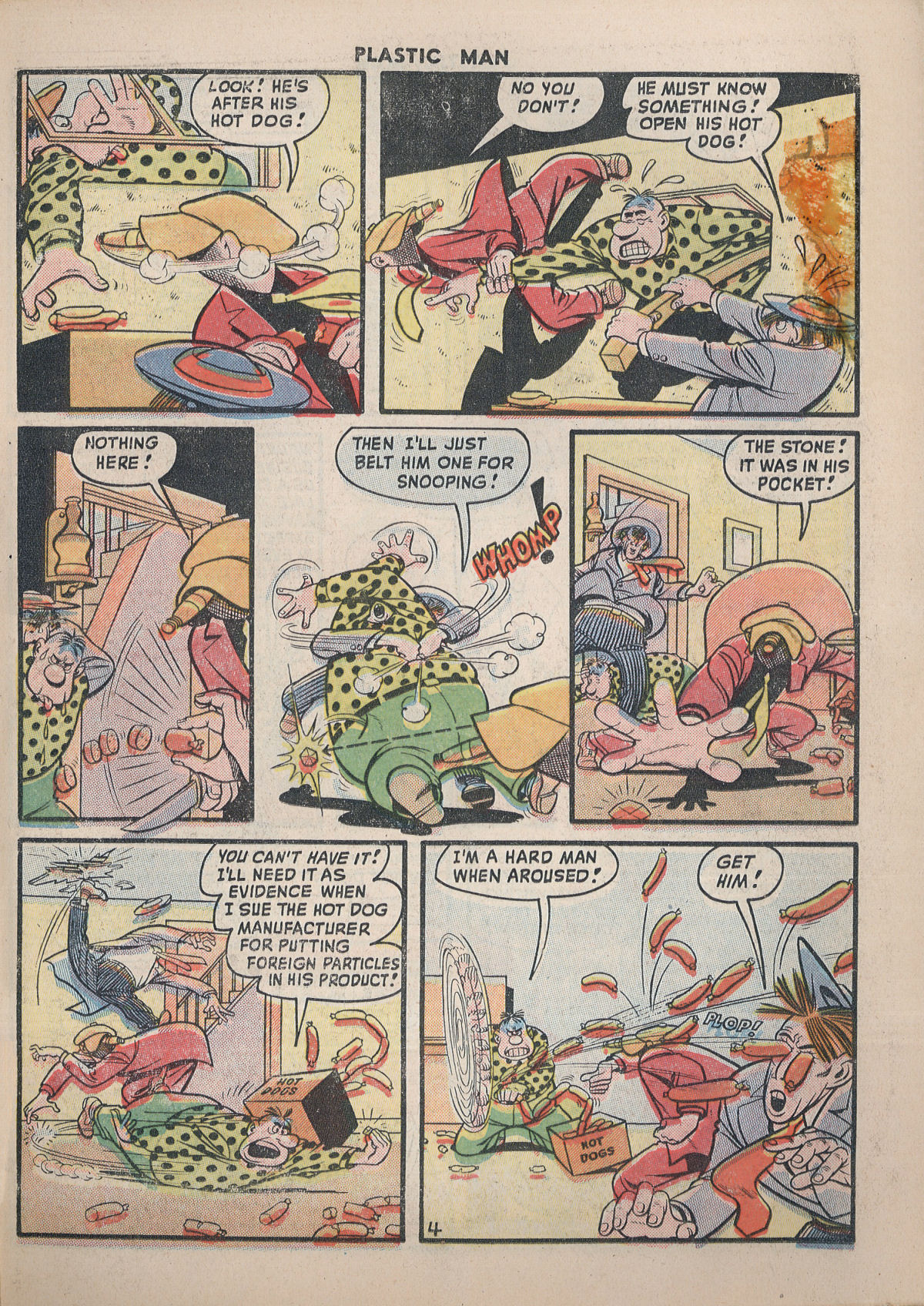 Read online Plastic Man (1943) comic -  Issue #18 - 20
