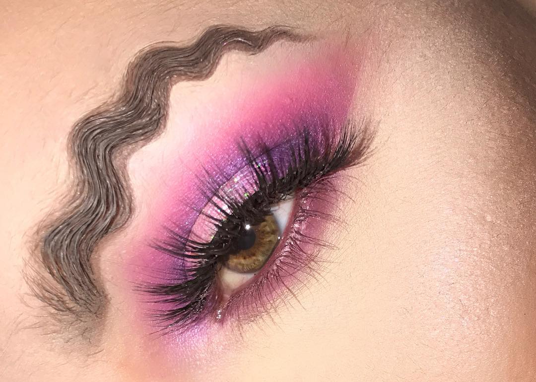 Weird Squiggle Eyebrow Trend Takes Over Instagram Latest Fashion Corner