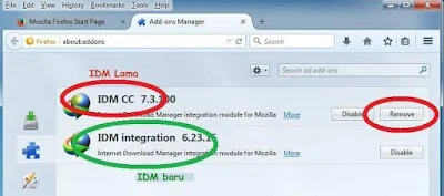 Cara Integrasi IDM CC pada Firefox dengan IDM Baru