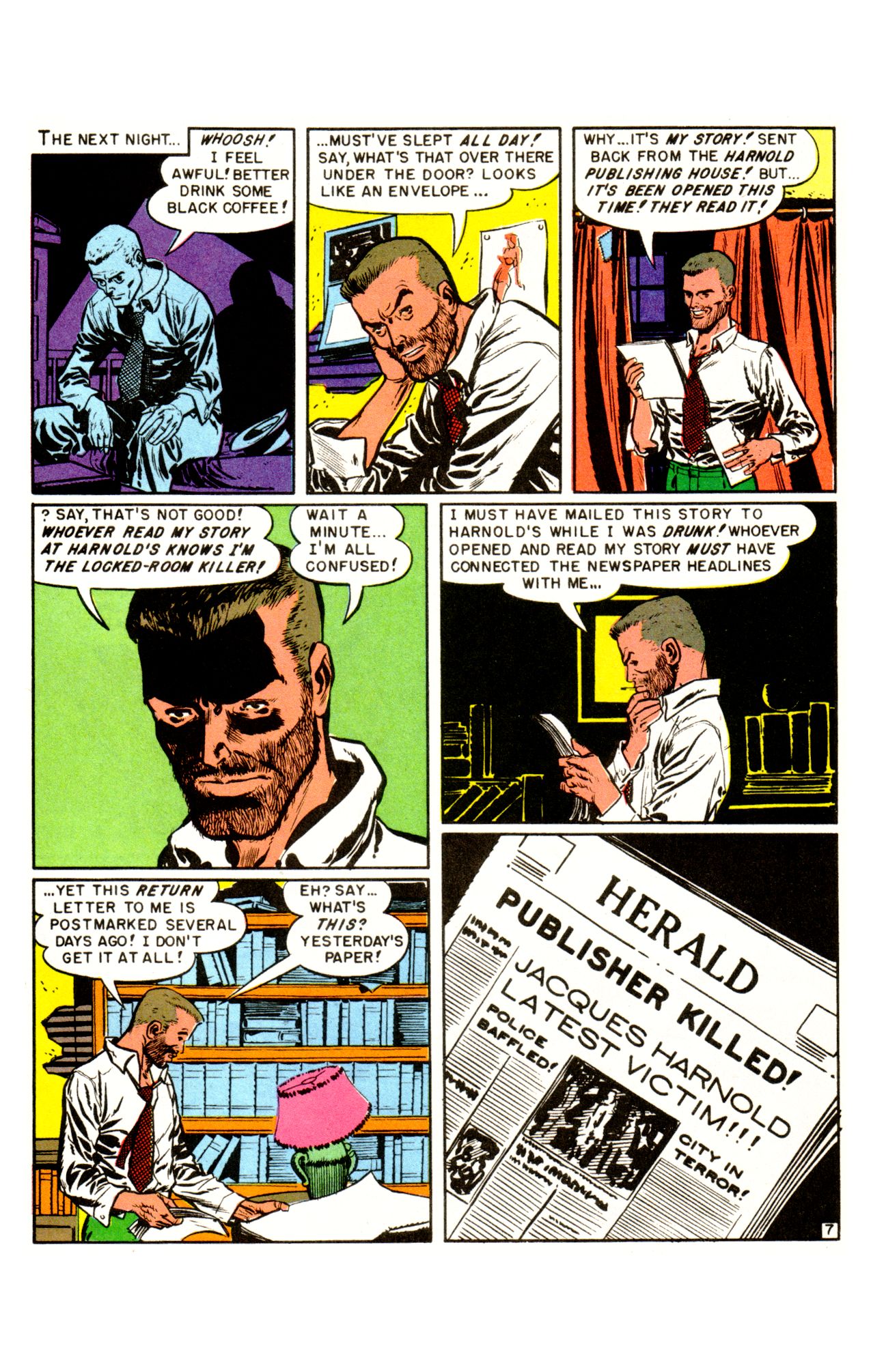 Read online Crime SuspenStories comic -  Issue #4 - 9