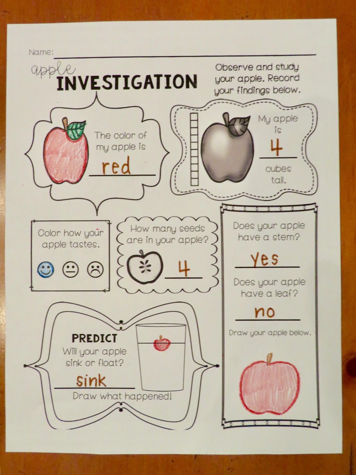 A Classroom On Cloud Nine An Apple a Day