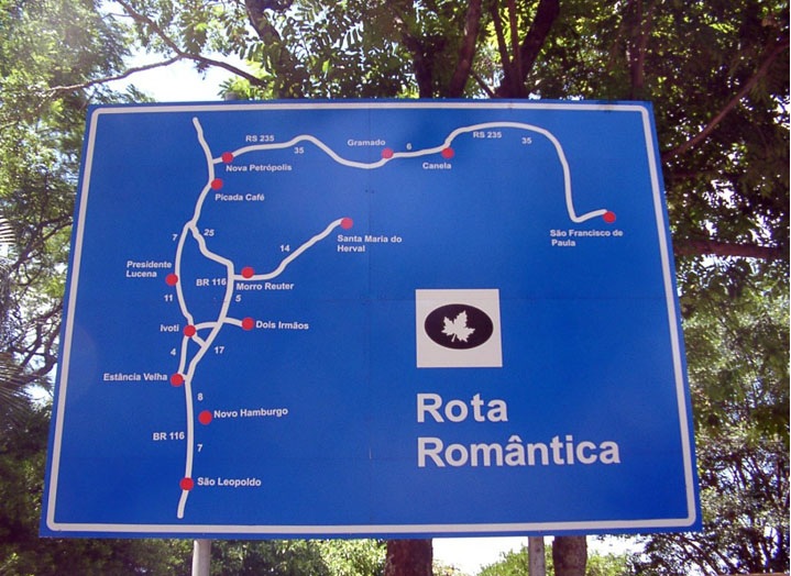 Eu sabia, e tu sabias?: Rota Romântica.