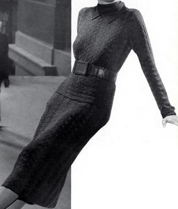 The Vintage Pattern Files: 1930'S Knitting - Century 2 Piece Mirvena Suit