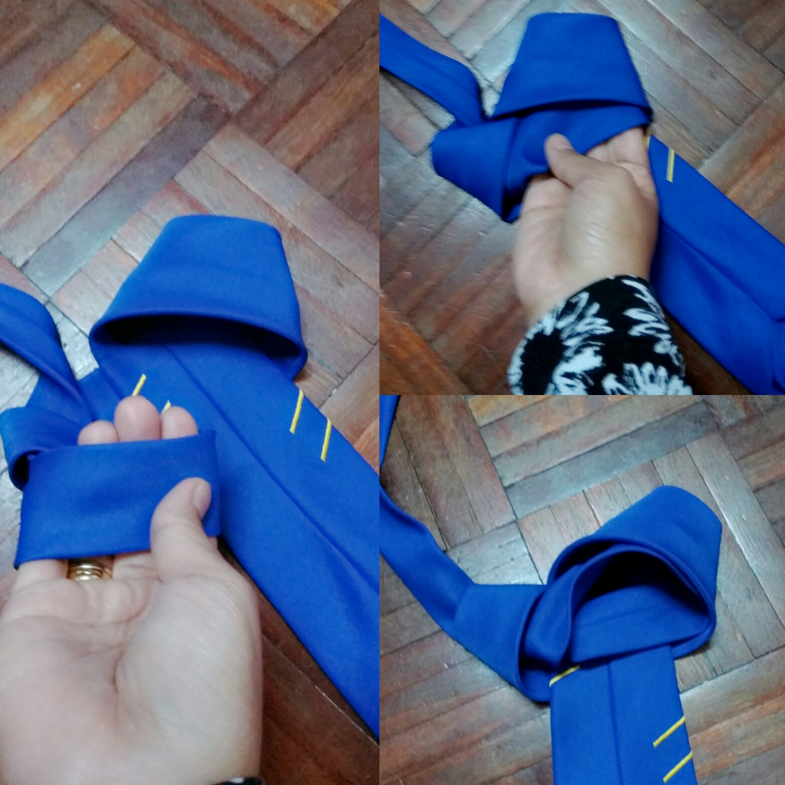 cara ikat tie simple