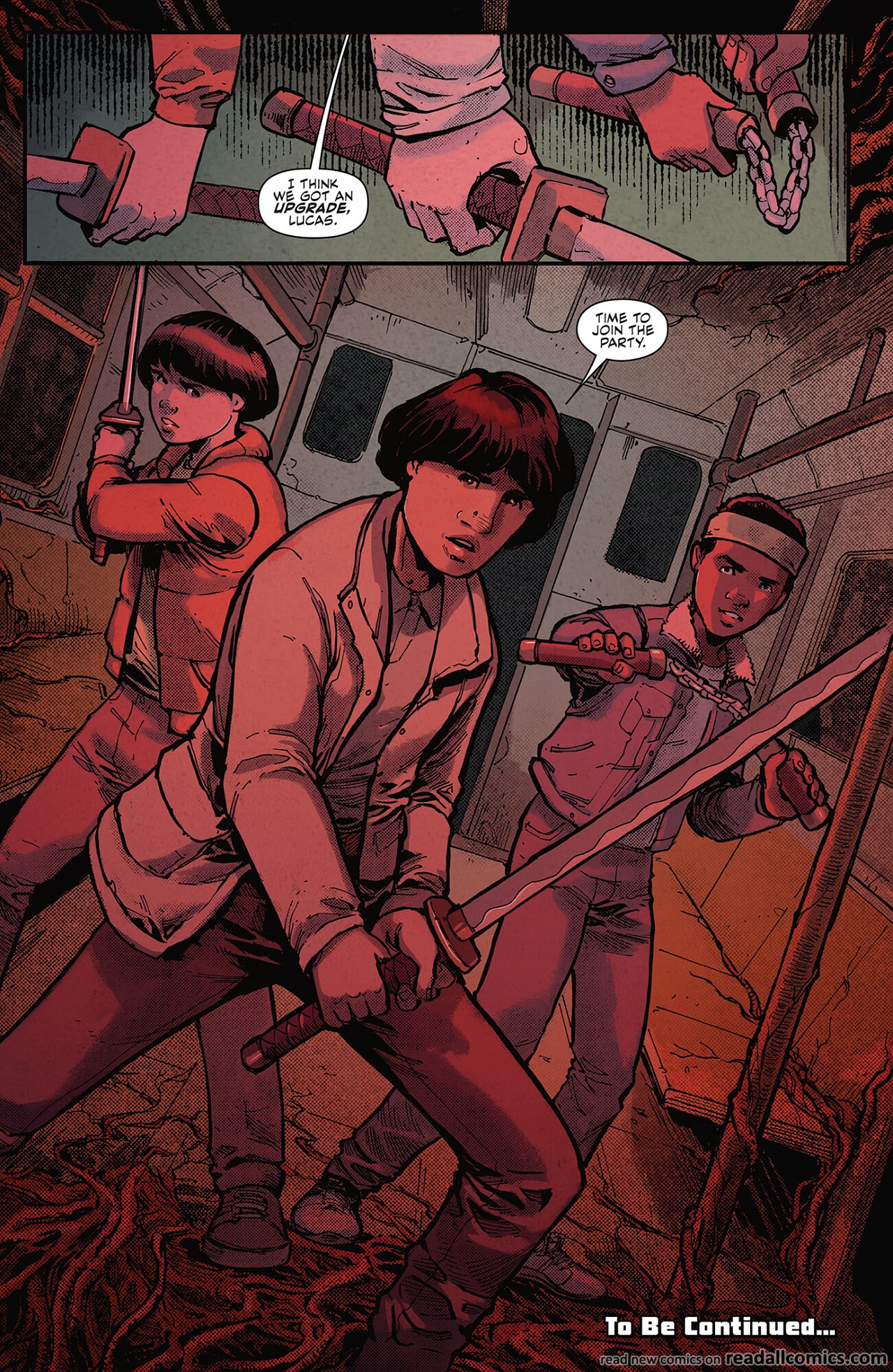 Teenage Mutant Ninja Turtles x Stranger Things chapter 2 page 21