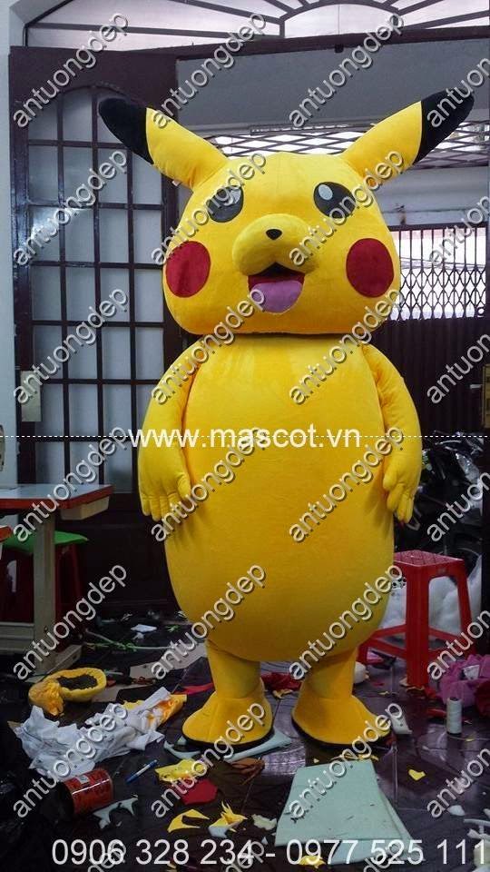 may mascot pikachu