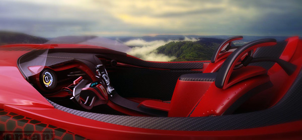 Elektrikli Kırmızı Ferrari 11 rooteto+(7)