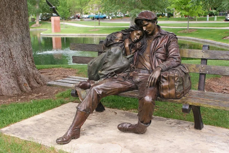 George Lundeen, 1948 ~ Figurative sculptor