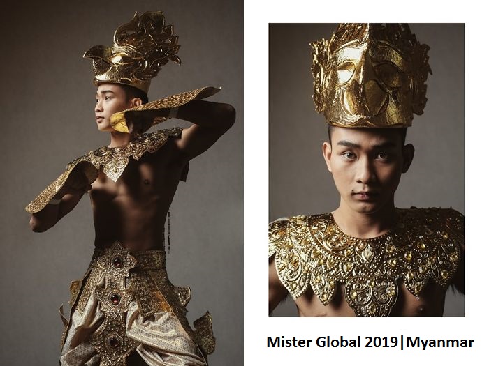 Impressive Pictures Of Mister Global Contestants Dressed In Their National Costumes, Resembling Video Game Bosses Impressive Pictures Of Mister Global Contestants Dressed In Their National Costumes, Resembling Video Game Bosses