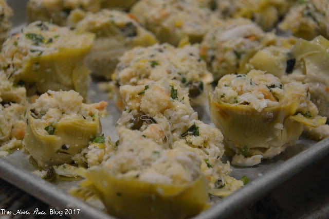 The Cafe at Middlebury Consignment - Stuffed Artichokes The Cafe at Middlebury Consignment - Stuffed Artichokes