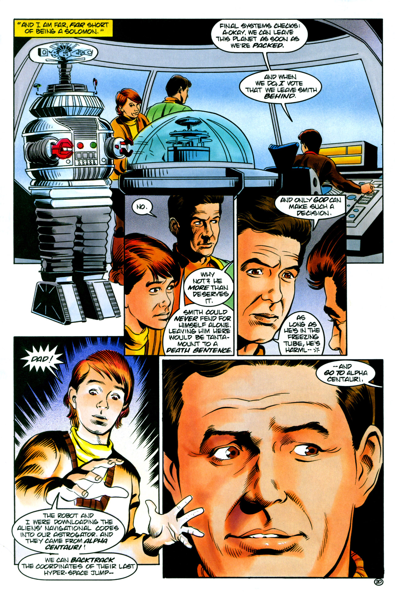 Read online Lost in Space (1991) comic -  Issue #12 - 21