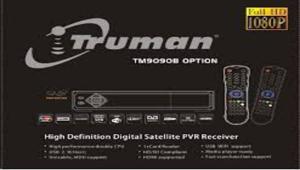 سوفت وير جديد رسيفر Truman Tm 9090 B Option بتاريخ شهر 4 2016