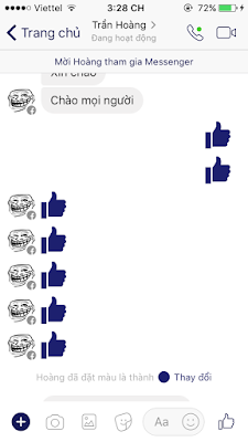 Thay đổi màu nền chat Facebook Messenger Thay đổi màu nền chat Facebook Messenger