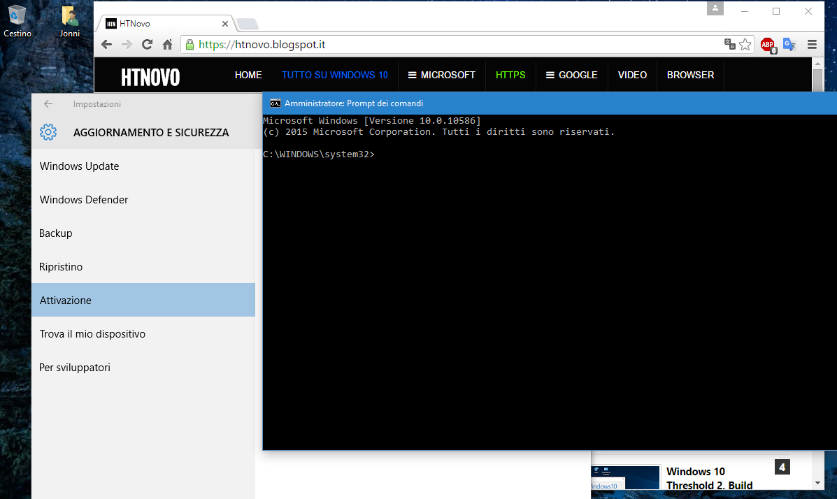 Come disattivare Windows 10 e attivarlo su un altro Pc con lo stesso