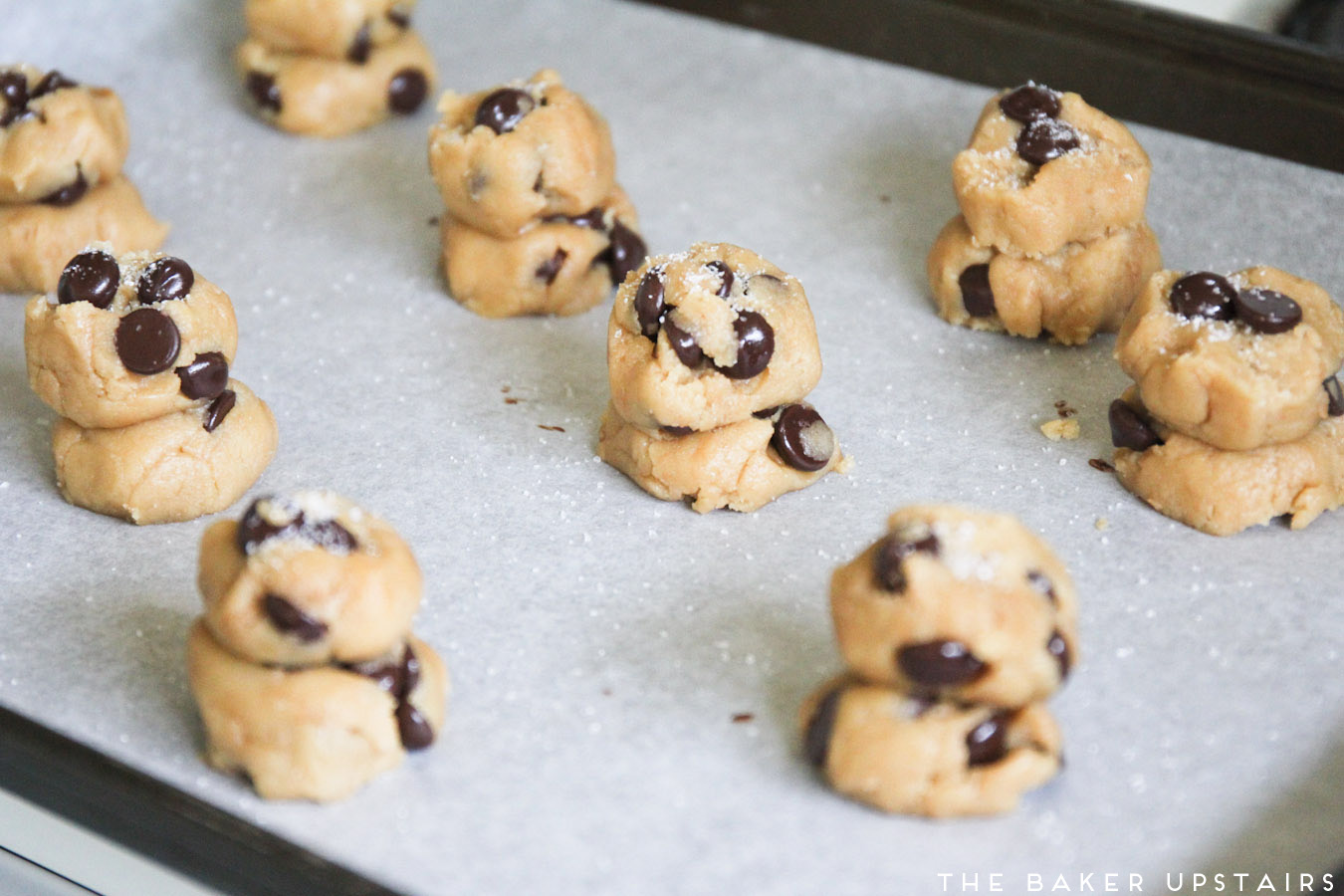 These millionaire chocolate chip cookies are so rich and indulgent, and over the top delicious!
