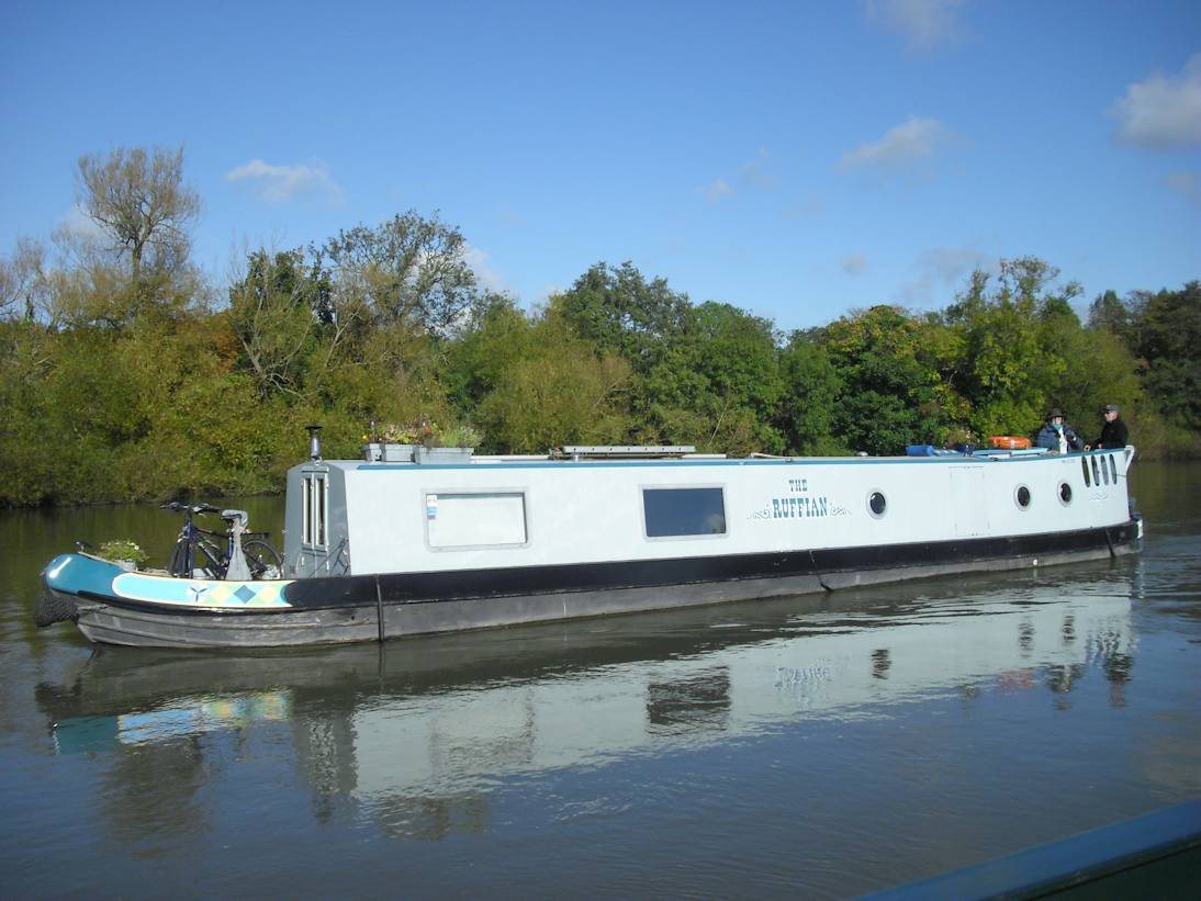 Many Meetings To Goring with Jim and Karen of nb "Ruffian"