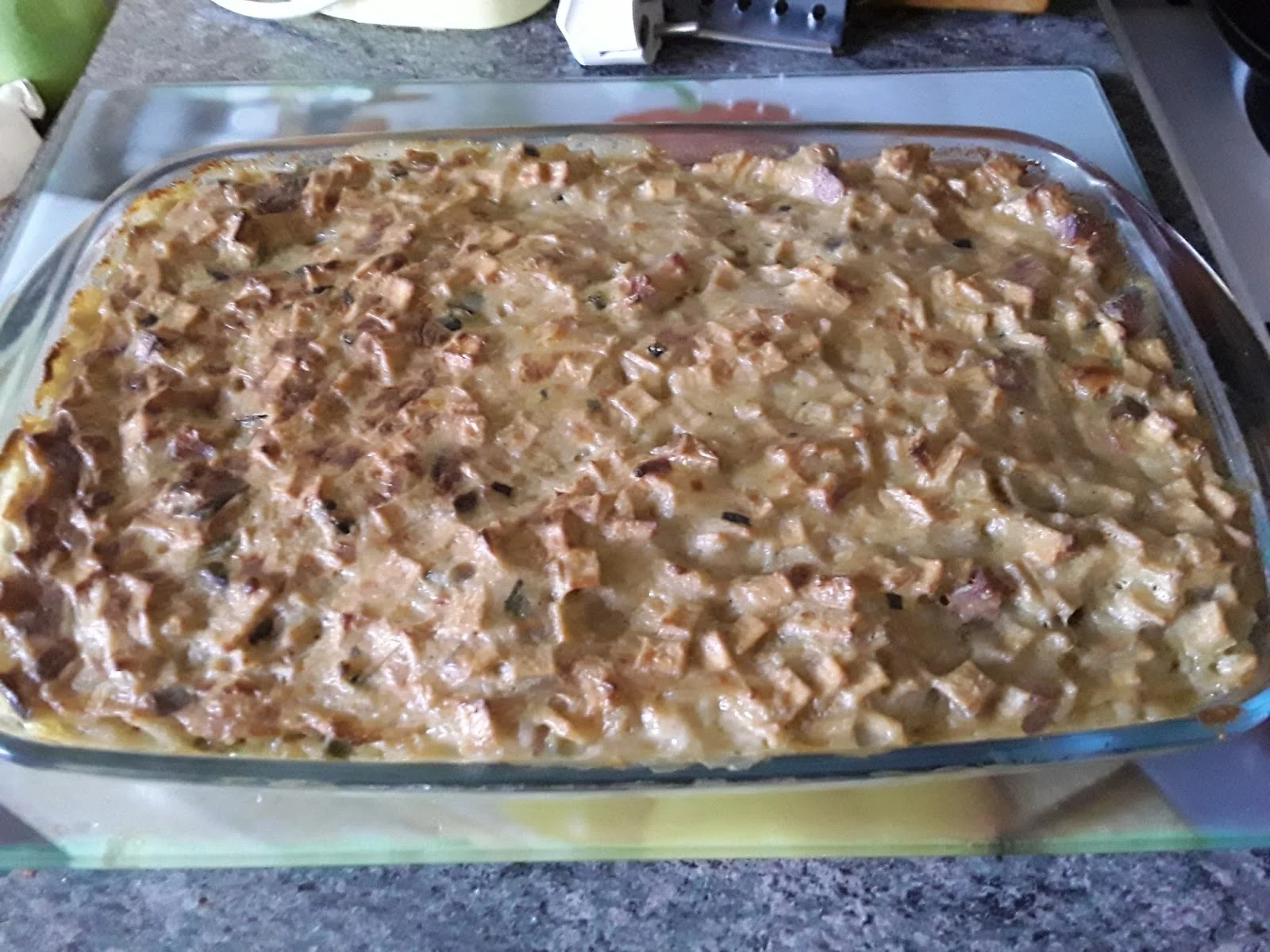 La cuisine de Nath: Croziflette aux légumes, dès de jambon et