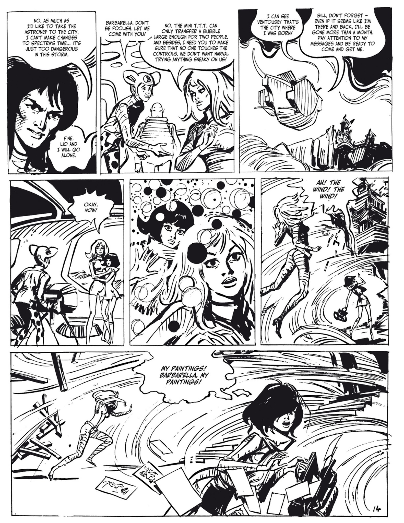 Read online Barbarella and The Wrath of the Minute-Eater comic -  Issue # TPB - 19