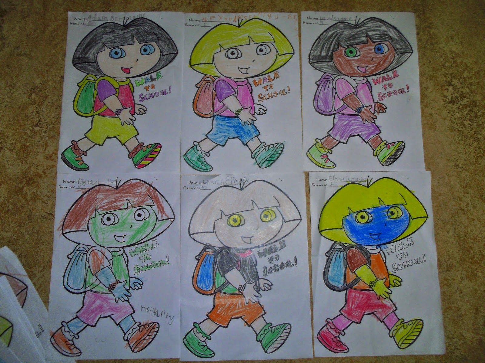 Art, Music and Drama Page: Green school's colouring competition