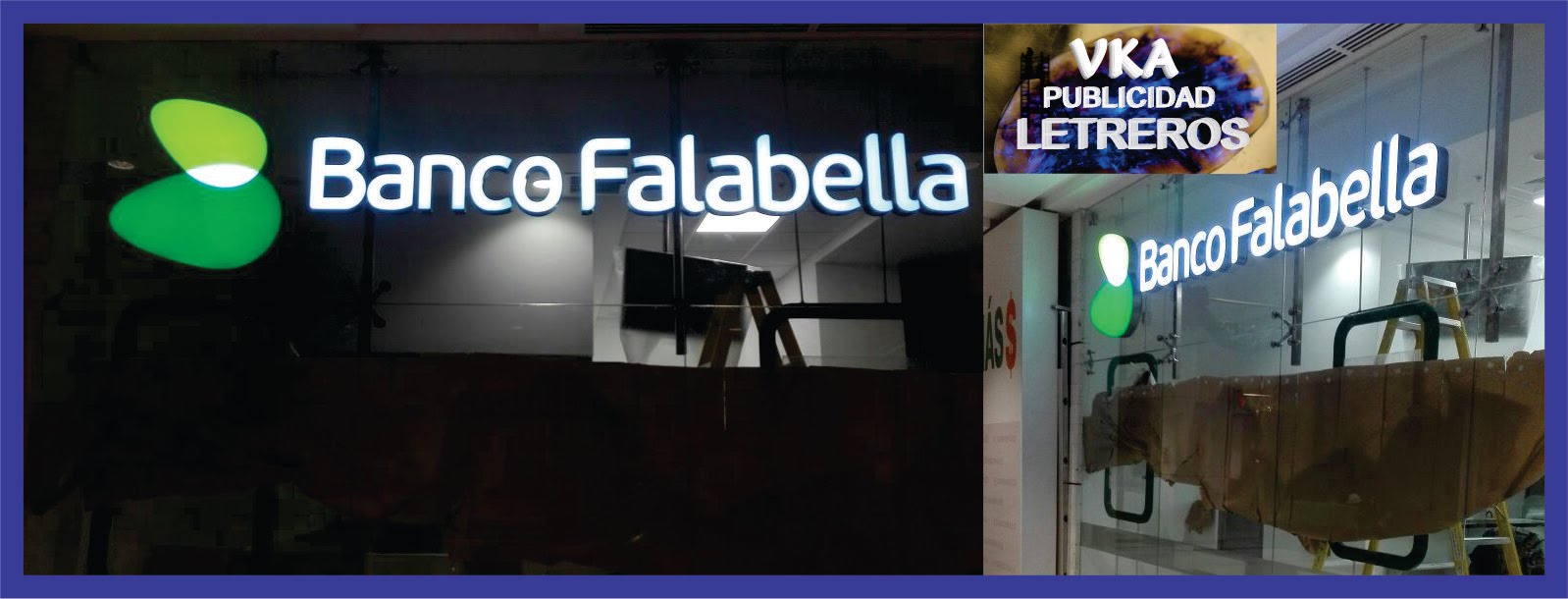 BANCO FALABELLA LETRERO