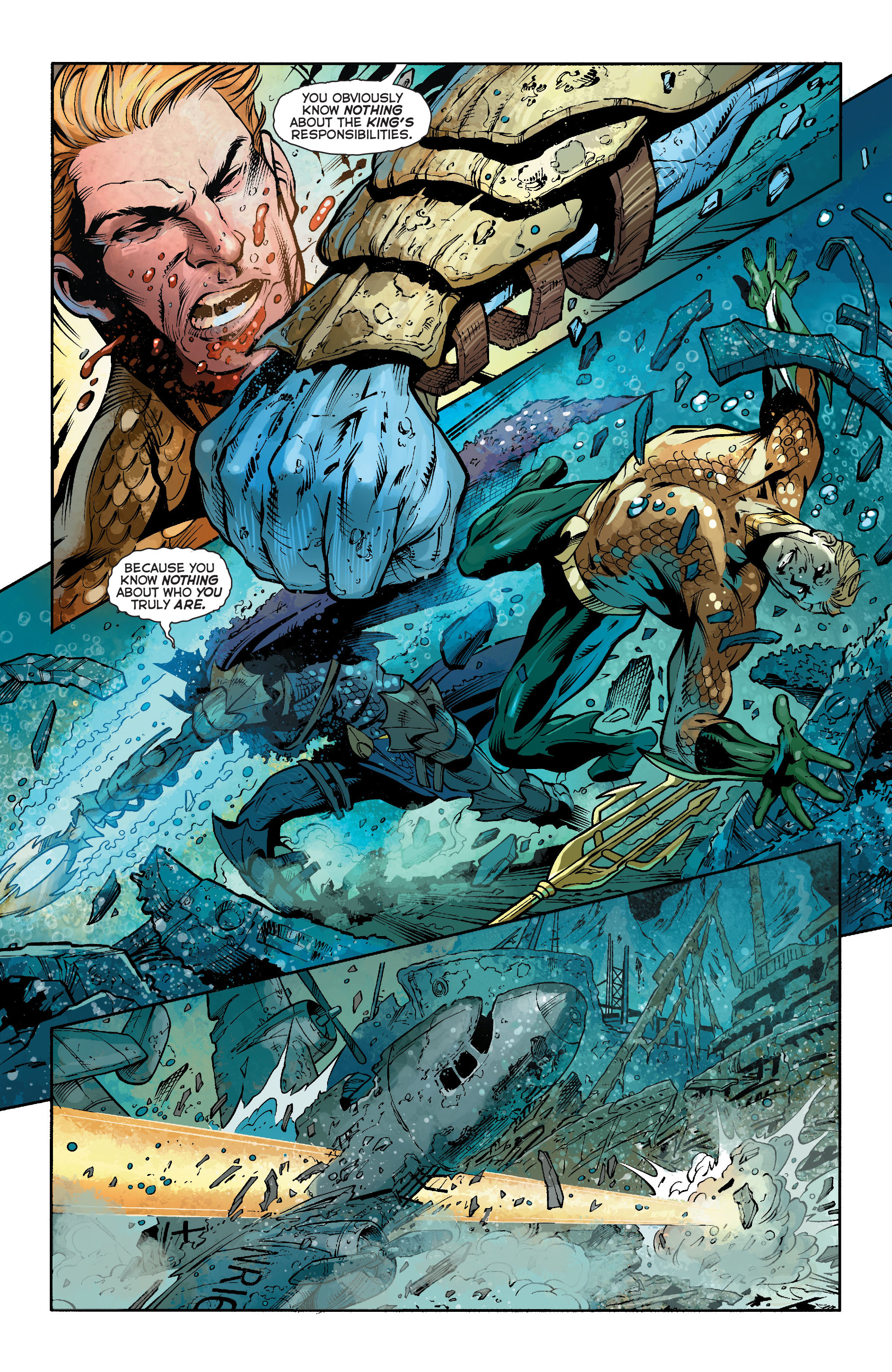 Read online Aquaman (2011) comic -  Issue #22 - 14