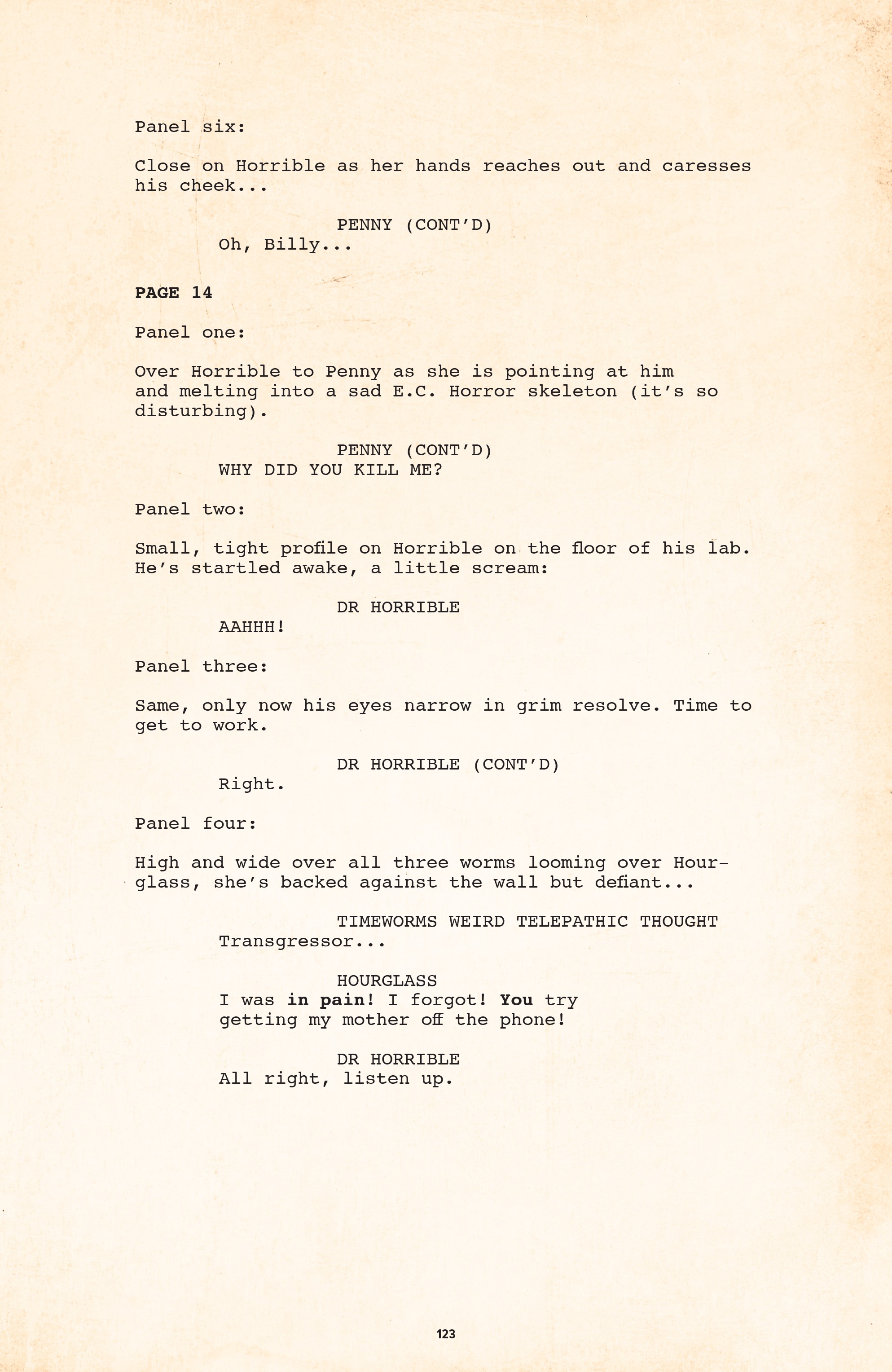 Read online Dr. Horrible and Other Horrible Stories comic -  Issue # TPB - 122