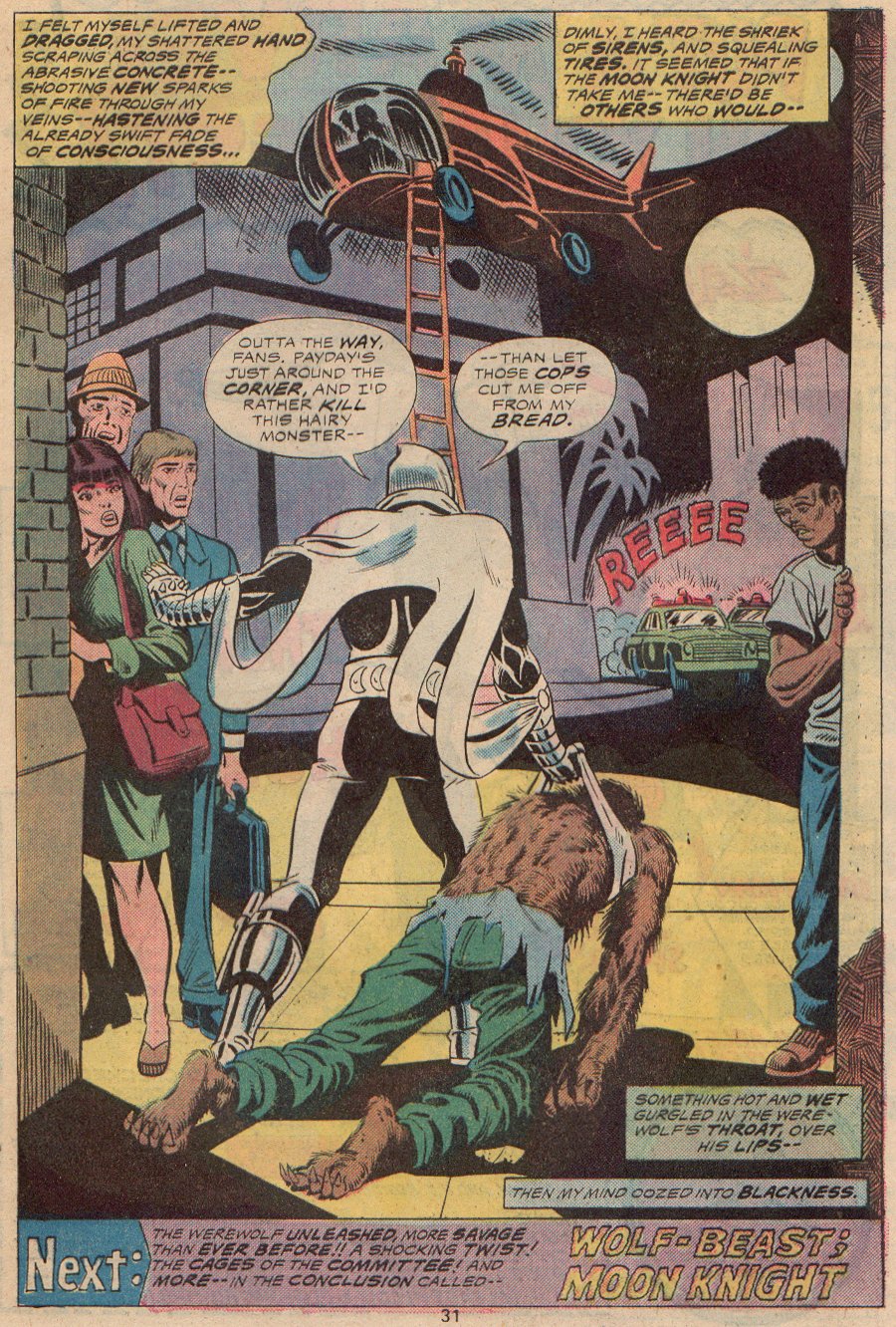 Read online Werewolf by Night (1972) comic -  Issue #32 - 21