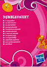 My Little Pony Wave 1 Bumblesweet Blind Bag Card