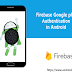 Firebase Google plus Authentication in Android