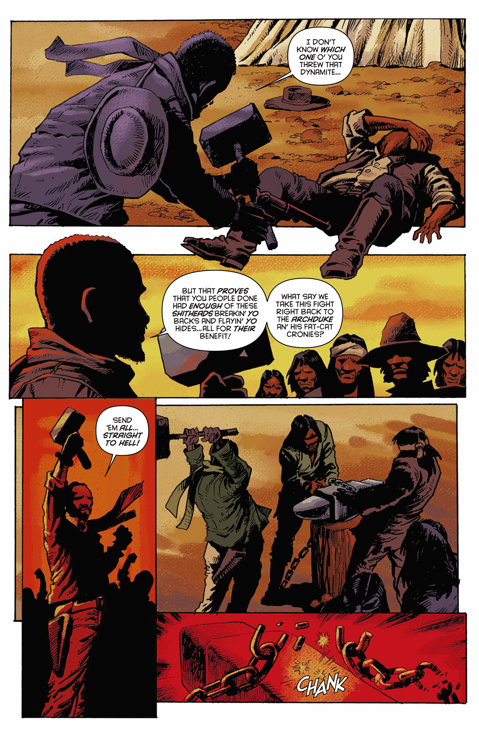 Read online Django/Zorro comic -  Issue #7 - 17