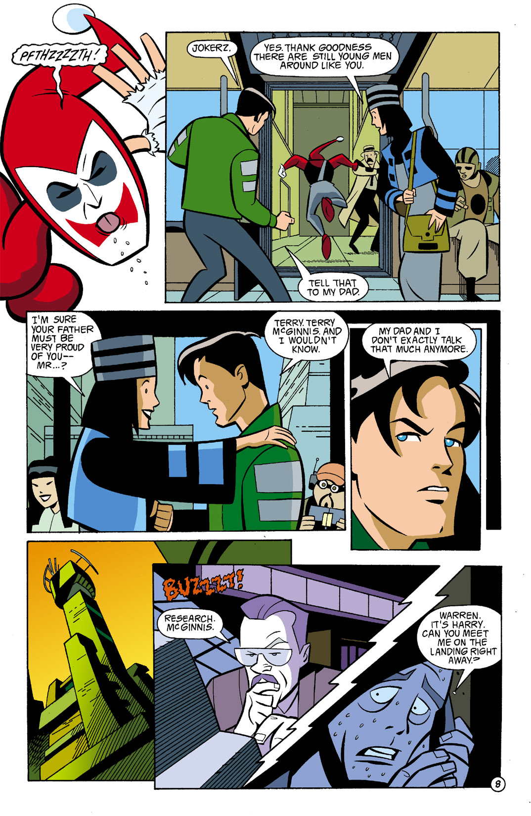 Read online Batman Beyond [I] comic -  Issue #1 - 9