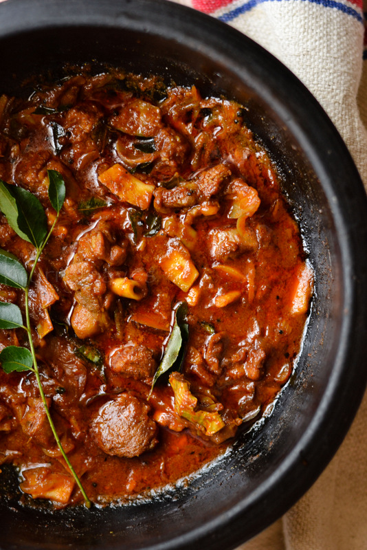 Nadan Mutton Curry Kerala Style Mutton Curry Step by Step Recipe