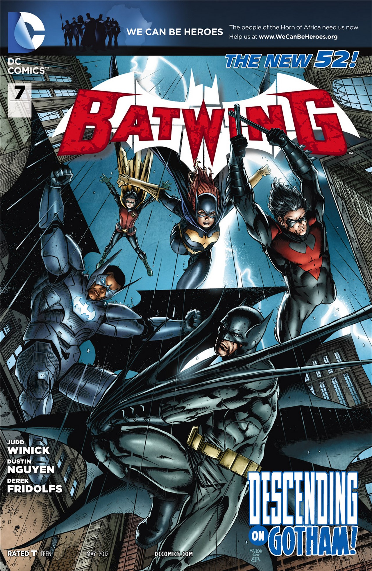 Read online Batwing comic -  Issue #7 - 1
