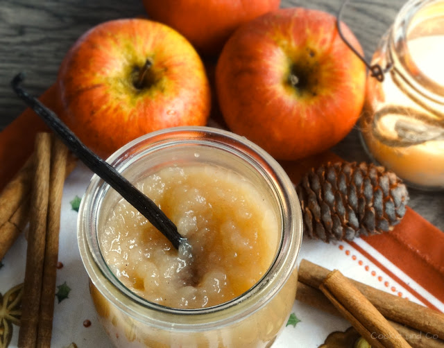 Bratapfel-Aufstrich mit Marzipan 