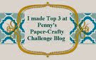 top 3 Penny`s Paper-Crafty Challenge blog nº 208