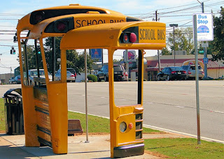 La paradas de autobuses mas creativas del mundo.